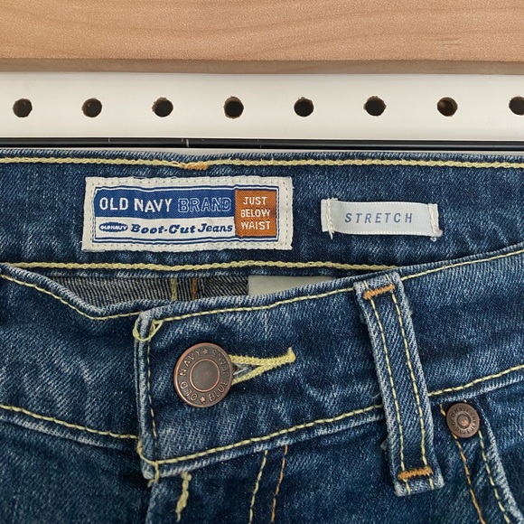 Vintage Old Navy Just Below Waist Kick Flare Bootcut Jeans - Picture 4 of 7